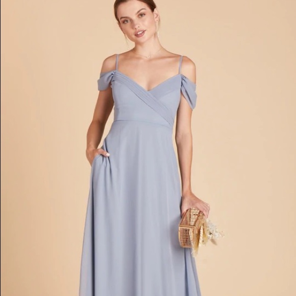 BIRDY GREY - SPENCE CONVERTIBLE DRESS
CHIFFON DUSTY BLUE